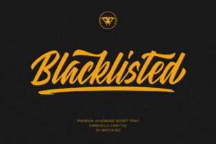 Blacklisted: The Vintage Script Font for Timeless Branding