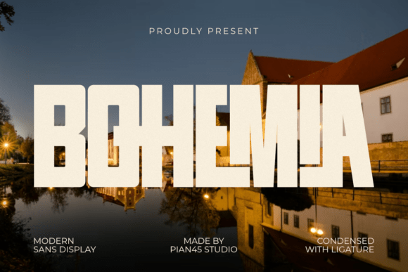 Bohemia: The Modern Sans Display Font for Bold Branding
