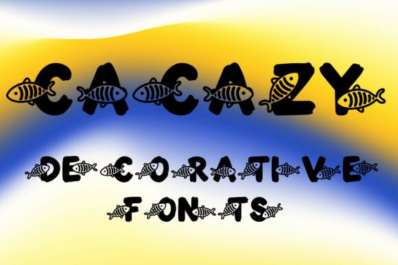 Cacazy: The Playful Font Bringing Ocean Charm to Your Designs