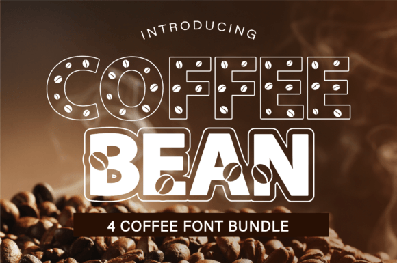 Coffee Bean: A Font Bundle Brewed for Bold Branding