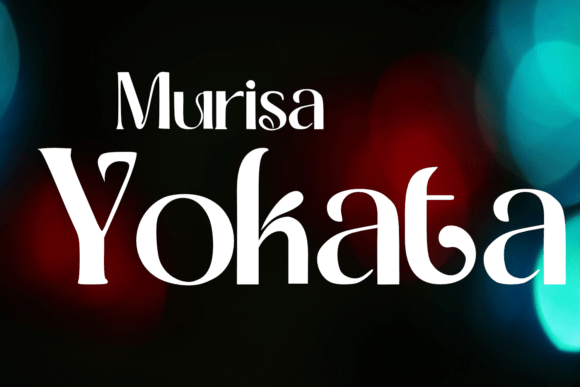 Designing with Poise: The Murisa Yokata Display Serif