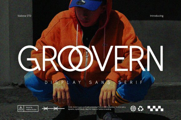 Groovern: The Sleek Typeface for Modern Brands