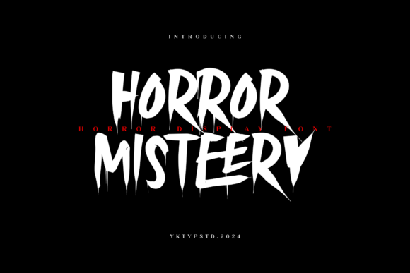 Horror Misteery: Unleashing Eerie Elegance in Your Designs