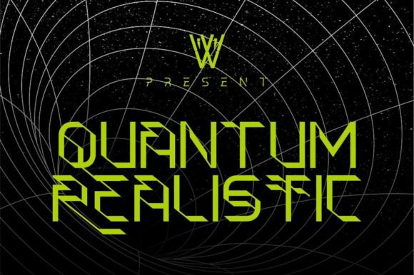Quantum Cyberpunk: The Font Merging Black Letter with Sci-Fi Edge