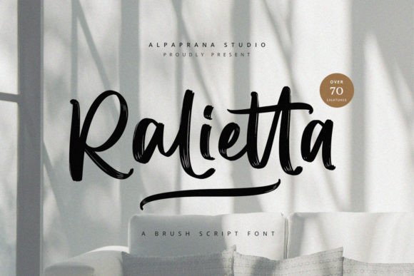 Ralietta: The Handwritten Script Font for Modern Creatives