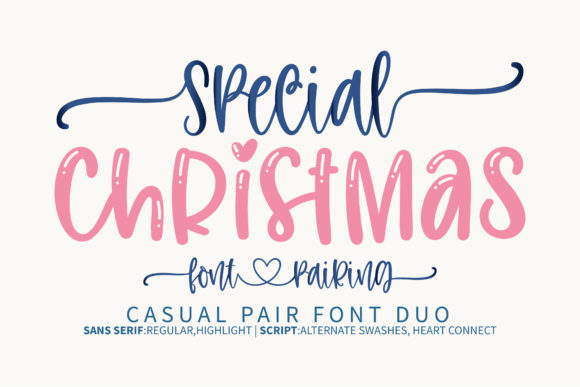 Special Christmas: A Font Pairing Guide for Festive Projects