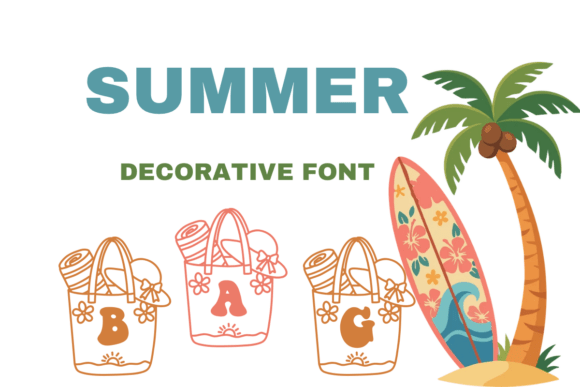 Summer Bag: A Playful Font That Feels Like a Handwritten Note