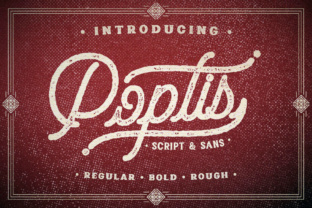 Unleashing Creativity: The Poptis & Heaver Font Duo