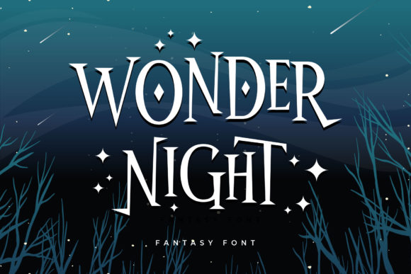Wonder Night: A Typeface That Whispers Magic and Mystery