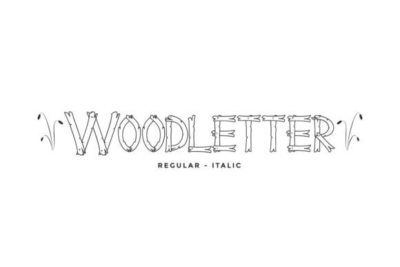 Wood Letter Font: A Fresh-Cut Typeface for Authentic Branding